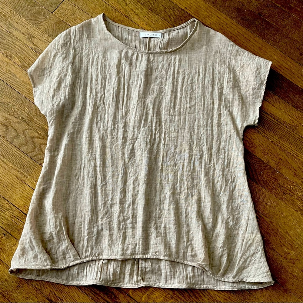 Cellabie Soft Cotton Beige Top M